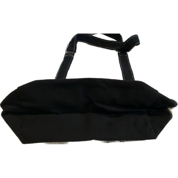 Medium Sigma Sigma Sigma Tote Bag with Navy Letters - Picture 5 of 7